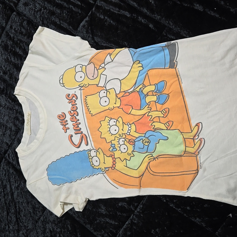 Mighty Fine The Simpsons Juniors Med Cream Colored